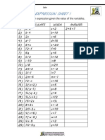 Calculate The Expression 1