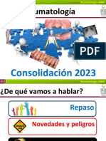 Fase de Consolidación 2023 Reumatologia