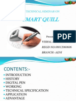 Smart Quill: Technical Seminar On
