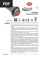 Insight II Type 95dss3 Integrated Flame Scanner CU 113