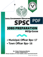 Municipal & Town Officer #SPSC