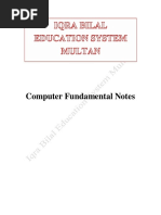 01 - IBES Computer Notes