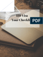 189 Visa Document Checklist 1