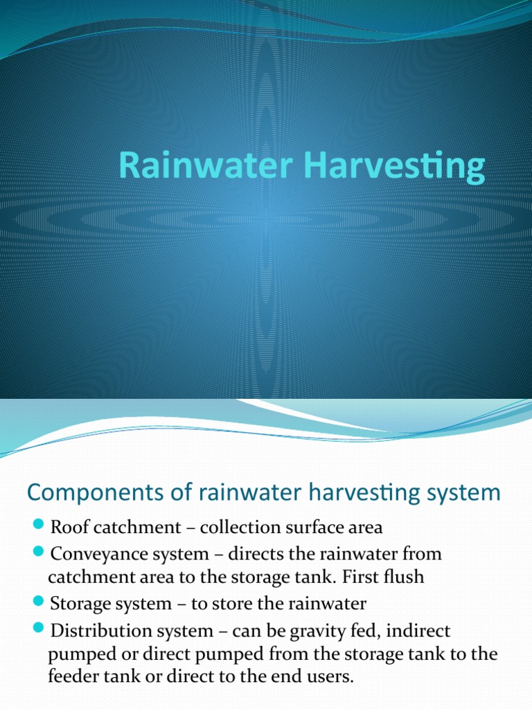 Rainwater Harvesting PDF