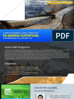 Brochure-Planificacion A Corto y Largo Plazo en Mineria Superficial Con Mineplan y Talpac