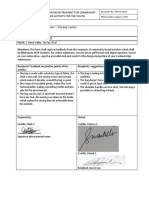 Final Post-Evaluation Instrument For Community-Based Activity For The Youth