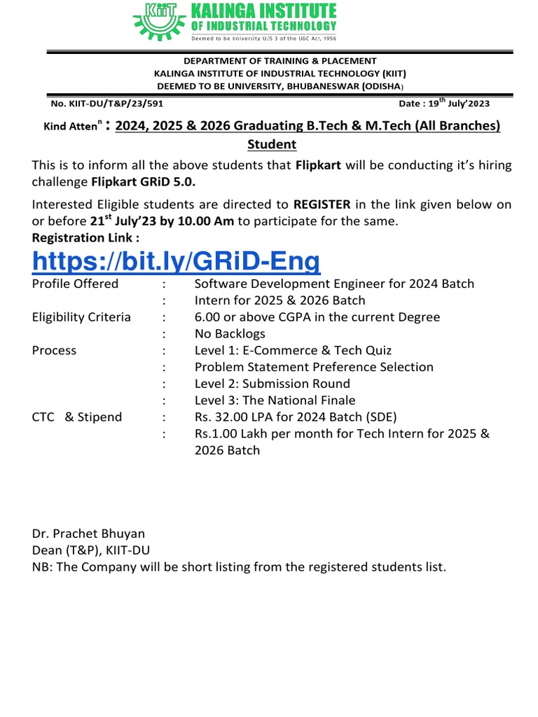 Registration for flipkart grid 5 0 challenge 2024 2025 2026