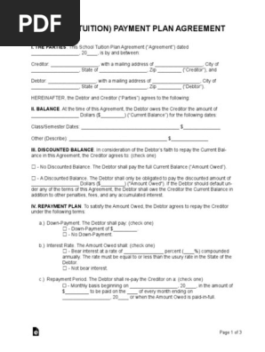 School-Tuition-Payment-Plan-Agreement