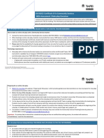 CHC42015 - Overview of Role Plays and Recorded Assessments