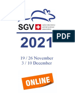 Scientific Program SGV 2021