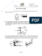 Sheet 6 Pure Bending