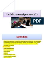 Chapitre 1-Le Micro-Enseignement