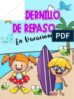 Cuadernillo de Vacaciones 2023