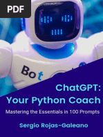 Rojas-Galeano S. ChatGPT. Your Python Coach, Mastering... in 100 Prompts 2023