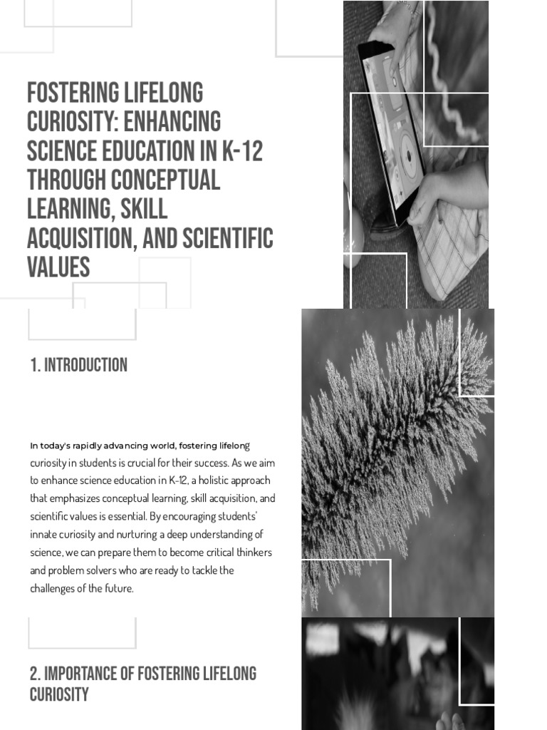 Enhancing K-12 Science for Lifelong Curiosity | PDF | Science Education ...