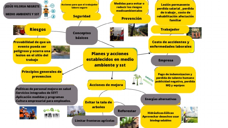 Planes y Acciones Establecidos en Medio Ambiente y SST | PDF | Entorno ...