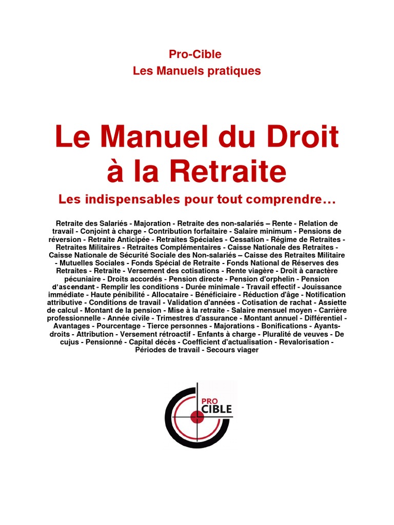 Guide Complet sur le Droit à la Retraite | PDF | Retraite | Salaires