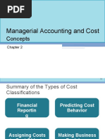 Chapter - 2 - Managerial Accounting and Cost Concept