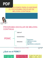 Programa de Mejora Continua 2025-2026 | PDF | Enseñando | Maestros