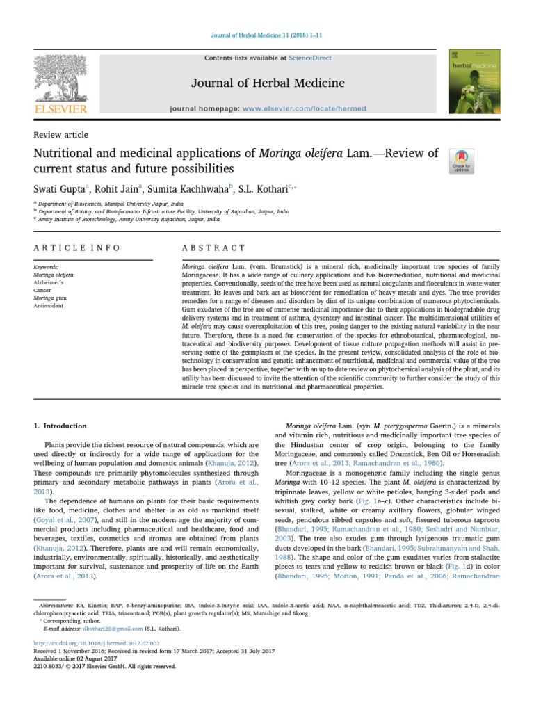Journal Of Herbal Medicine Scimago