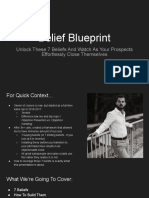 Belief Blueprint - Unlock These 7 Beliefs in Your Prospect and Watch As The Effortlessly Close Themselves - GS Syntax