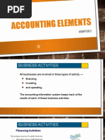 Chapter 2 Accounting Elements