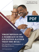 The Question of Presumption of Marriage in Kenya 2 - Compressed