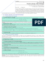 Chapitre20 - Premier Principe de La Thermodynamique