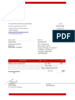 Invoice Sample Spices