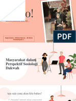 Ppt. Kel 1 Sosiologi Dakwah