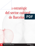 Ajuntament de Barcelona (1999) - Pla Estratègic Del Sector Cultural de Barcelona