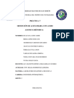 INFORME 7 UMSS Lab Química Orgánica 2