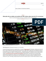 Mercado Não Se Abala Com Prévia Do PIB e Bolsa Sobe Mais de 2% Na Semana - VEJA