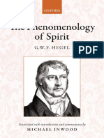 The Phenomenology of Spirit Translation With Introduction and Commentary (G. W. Hegel)