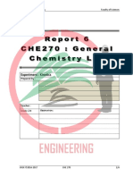 CHM270 Report 6 - Kinetics