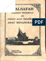 ADH 0007 A. Damhoeri - Palsafah Pakaian Penghulu Jo Pidato Aluo Pasambahan Adat Minangkabau