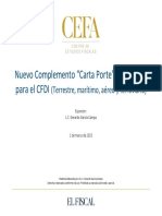 Nuevo Complemento Carta Porte v2 para El CFDI GGC 01MAR2023