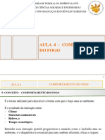 Aula 4 - Comportamento Do Fogo