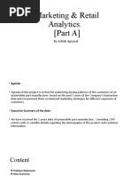 Marketing & Retail Analytics - Report - Part A