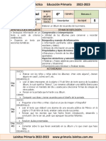 Julio - 6to Grado Espa Ol (2022-2023)