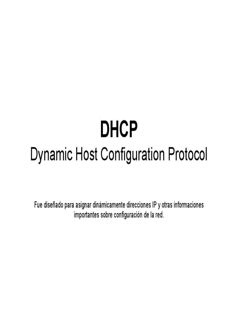 DHCP PDF