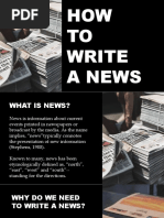 News Writing