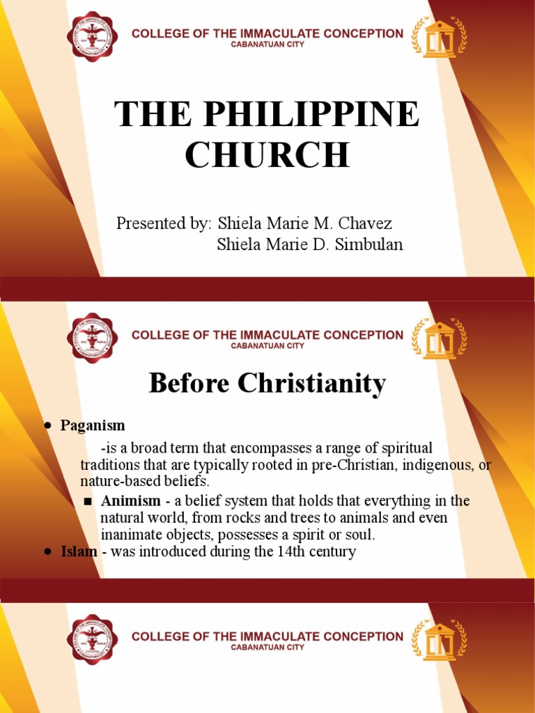History of The Philippine Church | PDF | Philippines | Catholic Church