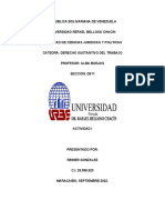 Derecho Laboral Actividad I