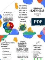 Folleto Tríptico Desarrollo Sostenible 