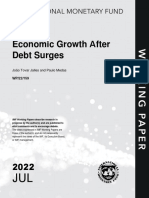 Economic Growth After Debt Surges 2022