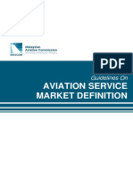 Guidelines On Aviation Service Market Definition