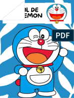 Triple Perfil de Doraemon - Grupo Los Del Parque
