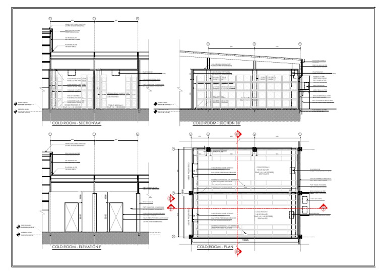 Cold Room Design and Construction Details | PDF | Door | Building Materials