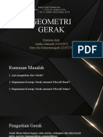 Geometri Gerak Aneka-Yayu